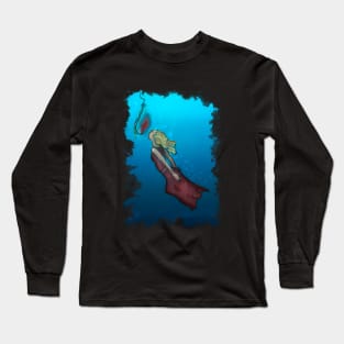 Caught on the sea Long Sleeve T-Shirt